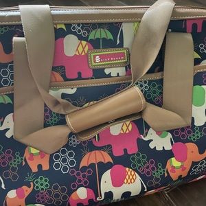 Lily Bloom Rolling Duffle Bag